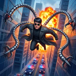 Ícone de Superhero Crime Open World War